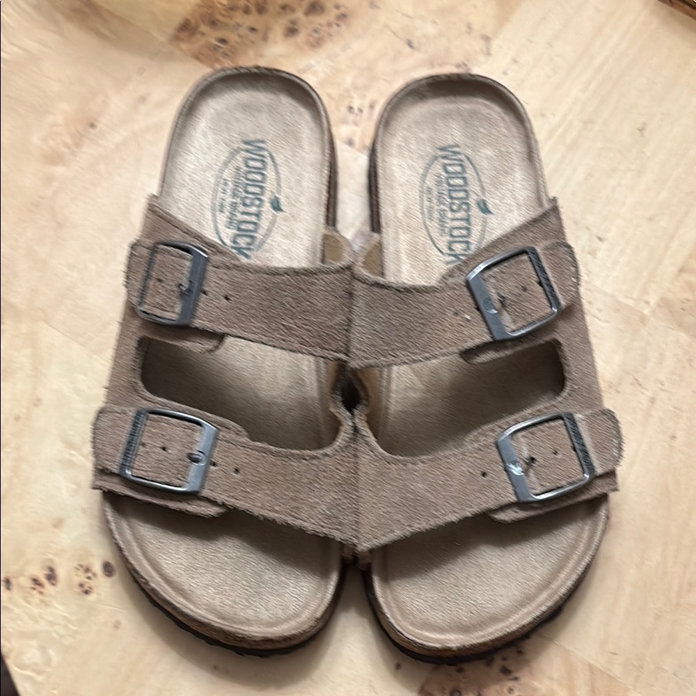 Woodstock Kids Tan Sandals